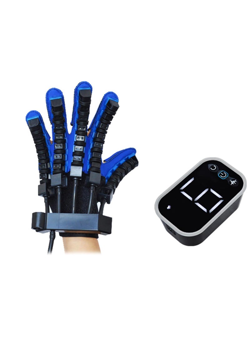 Rehabilitation Robot Glove for Stroke Patient, Upgraded Hand Stroke Recovery  Single Finger Rehab Trainer Hemiplegia Hand Stroke Recovery Equipment Adjustable Speed and Strength,Right - Image 1